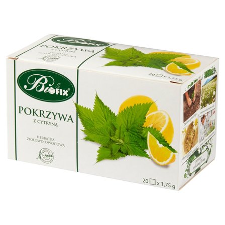 Bifix Herbatka ziołowo-owocowa pokrzywa z cytryną 35 g (20 x 1,75 g) (2)