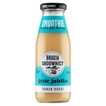 Bracia Sadownicy Smoothie gęste jabłko banan kokos 215 ml (1)