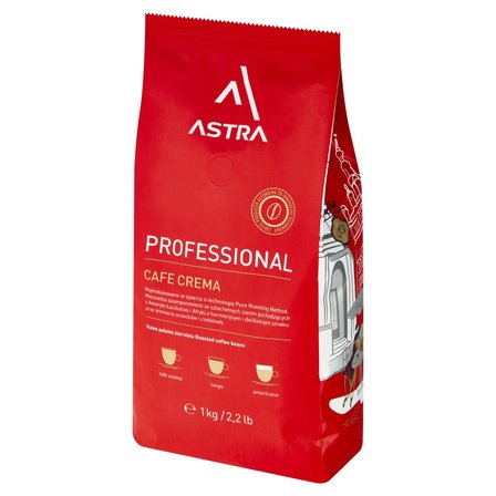 Astra Professional Cafe Crema Kawa palona ziarnista 1 kg (2)