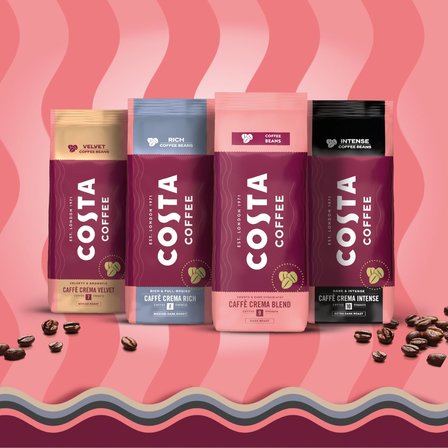 COSTA COFFEE Caffé Crema Blend Kawa ziarnista palona 1 kg (5)