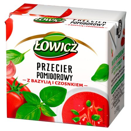 Łowicz Przecier pomidorowy z bazylią i czosnkiem 500 g (2)