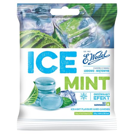 E. Wedel Ice Mint Cukierki o smaku lodowo-miętowym 90 g (1)