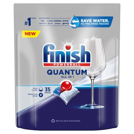 Finish Quantum Fresh Kapsułki do mycia naczyń w zmywarce 364 g (35 sztuk) (1)
