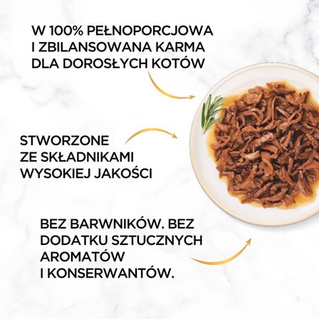 Gourmet Gold Karma dla kotów z wołowiną 85 g (3)