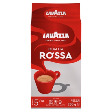 Lavazza Qualità Rossa Mieszanka mielonej kawy palonej 250 g (1)