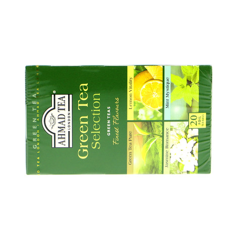 AHMAD TEA HERBATA SELECTION OF GREEN 40G (6)