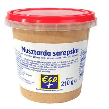 €.C.O.+  Musztarda sarepska 210g (1)