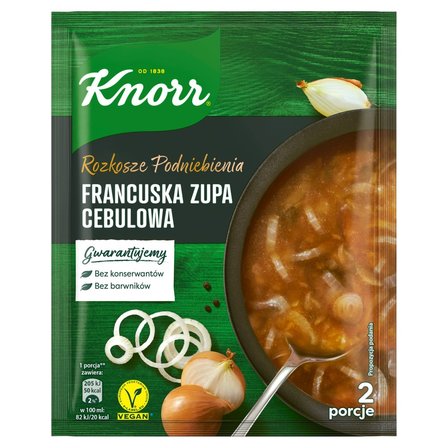 Knorr Rozkosze podniebienia Francuska zupa cebulowa 31 g (1)