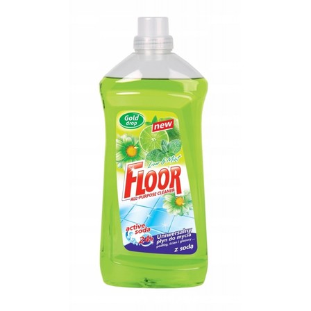 FLOOR płyn uniwersalny limonka mięta 1,5l (1)