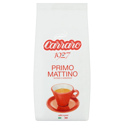 Carraro Primo Mattino Mieszanka kawy palonej w ziarnach 1000 g (1)