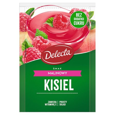 Delecta Kisiel smak malinowy 38 g (1)