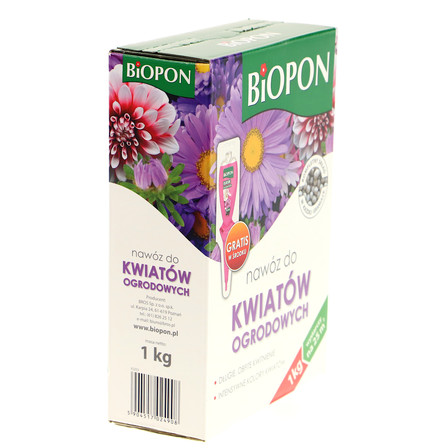 BIOPON NAWÓZ DO KWIATÓW OGRODOWYCH 1KG (10)