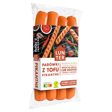 Lunter Parówki z tofu pikantne 200 g (1)