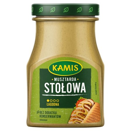 Kamis Musztarda stołowa 185 g (1)