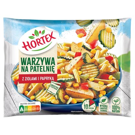 Hortex Warzywa na patelnię z ziołami i papryką 450 g (1)