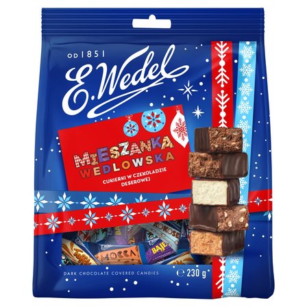 E. Wedel Mieszanka Wedlowska Cukierki w czekoladzie deserowej 230 g (1)