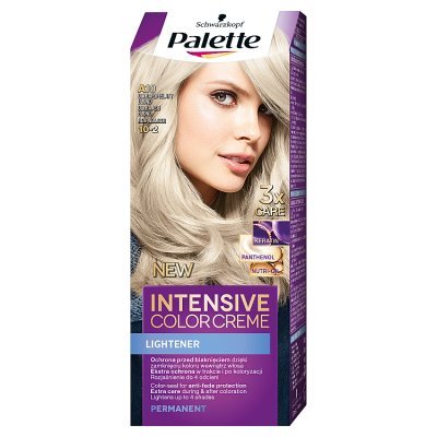 Palette Intensive Color Creme Farba do włosów ultrapopielaty blond A10 (10-2) (1)