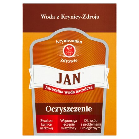 Jan Naturalna woda lecznicza oczyszczenie 3 l (1)