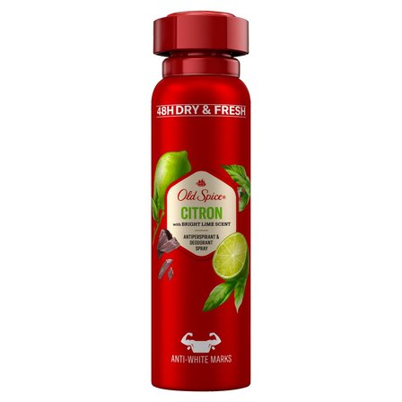 Old Spice Citron Antyperspirant I Dezodorant W Sprayu Dla Mężczyzn, 150ML (1)