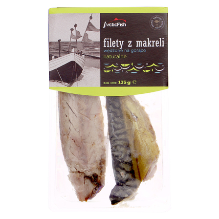 Arctic Fish filety z makreli wędzone na gorąco 175g (1)