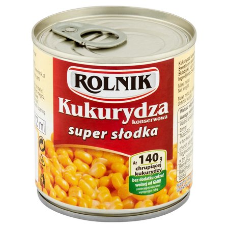 Rolnik Kukurydza konserwowa super słodka 150 g (2)