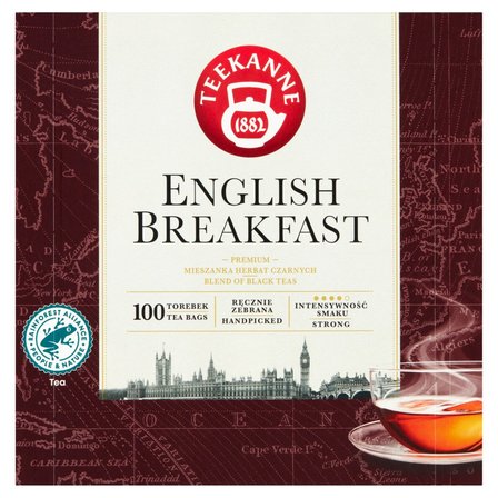 Teekanne English Breakfast Mieszanka herbat czarnych 175 g (100 x 1,75 g) (1)