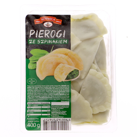 Kotwica pierogi ze szpinakiem 400g (1)