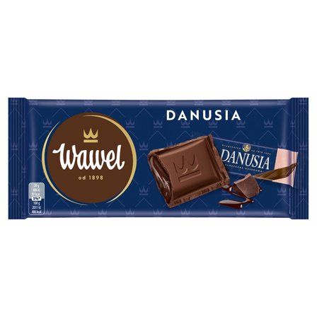 Wawel Danusia Czekolada z nadzieniem czekoladowo-orzechowym 38 g (1)
