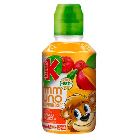 Kubuś Immuno Odporność Sok mango pomarańcza acerola 200 ml (1)