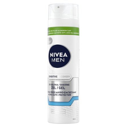 Nivea MEN Sensitive Recovery Regenerujący ŻEL DO Golenia 200 ml (2)