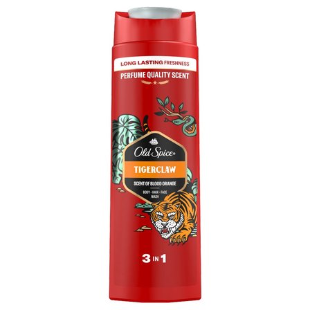 Old Spice Tiger Claw Męski żel pod prysznic i szampon ml Długotrwała świeżość (1)