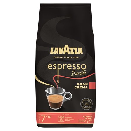 Lavazza Espresso Barista Gran Crema Mieszanka palonych ziaren kawy 1000 g (1)