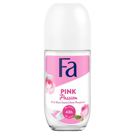 Fa Pink Passion 48 h Antyperspirant w kulce o zapachu różanym 50 ml (1)