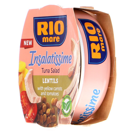 RIO mare Lentils Insalatissime Gotowe danie z warzyw i tuńczyka 160 g (2)