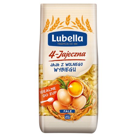 Lubella 4-Jajeczna Makaron fale 250 g (1)