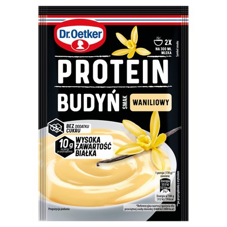 Dr. Oetker Protein Budyń smak waniliowy 30 g (1)