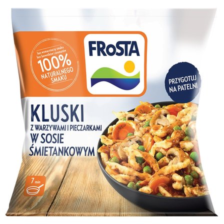 FRoSTA Kluski z warzywami i pieczarkami z sosem śmietankowym 450 g (1)