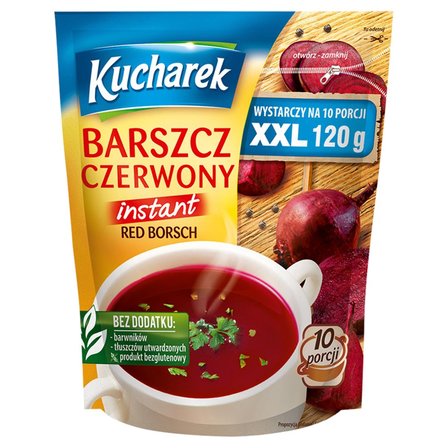 Kucharek Barszcz czerwony instant 120 g (1)