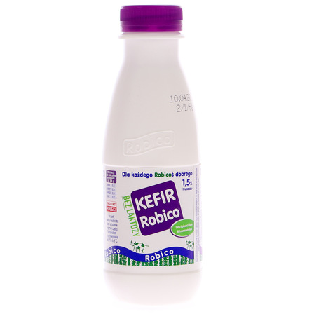Robico Kefir bez laktozy 1,5% 400 g (6)