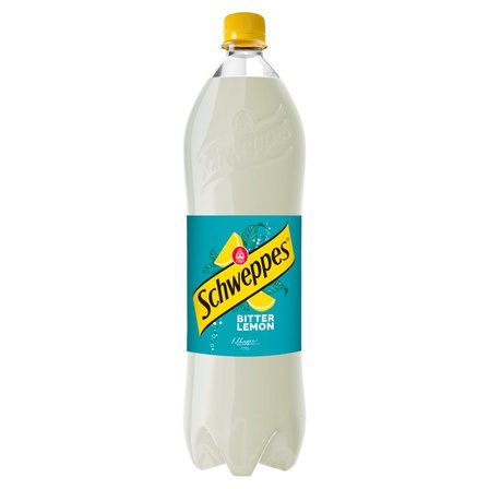 Schweppes Bitter Lemon Napój gazowany 1,35 l (1)