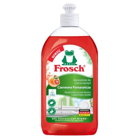 Frosch Czerwona Pomarańcza koncentrat do mycia naczyń 500 ml (1)