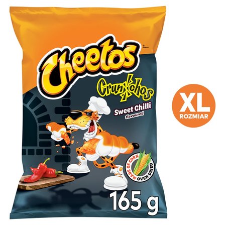 Cheetos Crunchos Chrupki kukurydziane o smaku słodkie chilli 165 g (2)