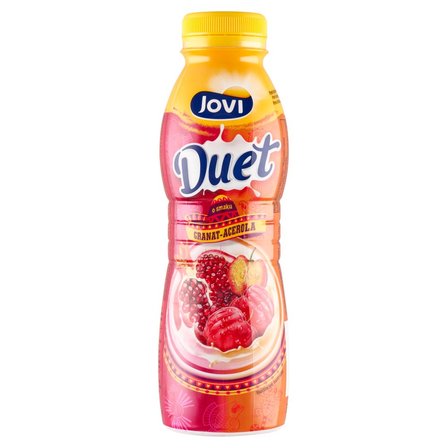 Jovi Duet Napój jogurtowy o smaku granat-acerola 350 g (1)