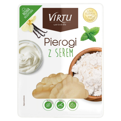 Virtu Pierogi z serem 400 g (1)