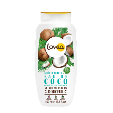 Lovea żel pod prysznic coconut water 400ml (1)