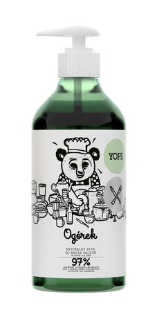 Yope Naturalny płyn do mycia naczyń Ogórek 750ml (1)