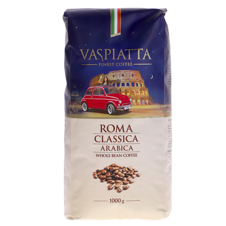 Vaspiatta roma classica arabica wysokogatunkowa kompozycja kaw Arabica 500g (1)