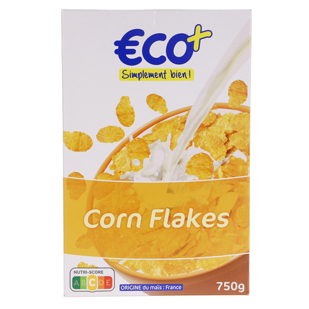 ECO Płatki kukurydziane 750g (1)