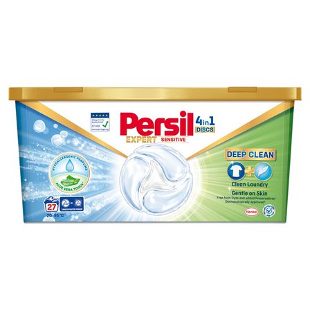 Persil Discs Expert Sensitive Skoncentrowany środek w kapsułkach do prania 445,5 g (27 prań) (1)