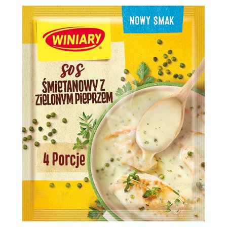 Winiary Sos śmietanowy z zielonym pieprzem 30 g (2)